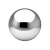 SDFFKOS304不锈钢球金属镜面球楼梯扶手栏杆装饰球不锈钢空心圆球大铁球 304#本色精品球直径16mm