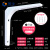 固乡 承重托架墙上置物架挂壁固定支撑三角架支架置物架隔板层板托 角铁 白色4寸100x100mm/支架1对