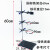 京仕蓝 标准铁架台 大号含配件全套加厚底座 实验室教学仪器方座 国标小铁圈