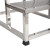 脚踏凳不锈钢台阶梯凳单层双层三层检查增高凳脚踩凳 三层小号40*67.5*60cm