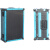先锋XJRR控制器J箱RXRX2打碟机机箱XZ航空箱机柜设备收纳箱 XZ球纹板蓝铝+六脚支架