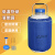 幕山络 液氮存储罐35升125mm口径小型便携式冷冻低温桶生物容器桶 YDS-35-125