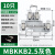 MBKKB2.5双层接线端子排双进双出导轨端子二进二出端子100片一盒 MBKKB2.5灰色10只