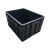 京顿防静电周转箱带盖子塑料箱长方形收纳箱ESD塑料盒电子元件物料盒胶框子602*496*360mm