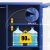防暴器材柜学校幼儿园保安应急反恐器械柜安保八件套装备柜钢叉柜 1.8米高蓝装备柜五人套餐(加厚)