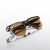 勋狸粑电焊眼镜护目镜平光镜焊工劳保防尘防风平光打磨玻璃氩弧焊护目镜 G15-米白色眼镜+眼镜盒+布 1付