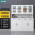 卉圳药品柜诊所钢制处置台药品调剂台储物展示柜带门白色HJ860