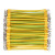 宗意（ZYCN） 黄绿双色光伏接地线桥架软铜线配电箱机房跨接线连接线4/6平方 【厂标】孔径5mm/M5螺栓   100根 2.5平方*150mm