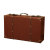 （精选好物）复古皮革手提箱民国风皮箱皮质收纳箱储物盒大木箱子 1329C-06-红色