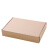 飞机盒长方形定做扁平超大定制打包特硬纸盒子包装快递纸箱子 三层特硬(B瓦) F25(270*180*70mm)