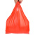 飞尔（FLYER）红色背心塑料袋 方便袋超市购物打包袋 透明塑料背心袋 约240个装【40×58cm 2.5kg】