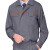 绅豪洋服 工程夏装半袖夹克上衣 灰色 高端服装定制 工装定制  单件独立包装 30工作日 灰色 M