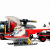 OLOEY兼容乐高城市挖土机拼装积木运输工程货车大卡车男孩汽车模 城市环卫车550片