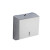 Homeglen 不锈钢擦手纸盒卫生间抽纸盒厨房纸巾架-201方形加厚拉丝打孔