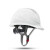 云启格夏季abs国标安全帽男工地领导电力工程施工白色头盔印字logo Y-TQ款红色(舒适旋钮帽衬)