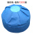 LISM无纺布一次性安全帽内衬垫套吸汗透气帽衬头盔内胆卫生帽头套里衬 皱纹纸-蓝色-100片装