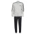 阿迪达斯（Adidas）男装时尚休闲运动套装开衫长袖外套运动长裤灰色春秋季 灰色 S