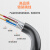 福为胜（FUWEISHENG）复合成品光缆室外单模铠装带电源线光纤免熔接光纤入户线 2芯+2*1.5电源 300米