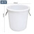浦镕60升水桶大容量塑料胶桶工业存储桶可定制PU087无盖白色