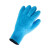 盛港（SHENGGANG）防寒保暖手套劳保加厚橡胶防水耐磨浸胶工地手套L919（10付）