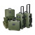 SMRITI军绿色防护箱IP67防水等级手提设备安全工具箱摄影拉杆箱 604暗夜绿空箱