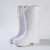 白色靴耐用高筒加棉靴雨鞋耐油耐酸工厂厨房保暖雨靴EVA胶鞋  39 白色高帮EVA加棉