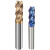 欧威斯加硬钨钢铣刀65度硬质合金涂层平底刀热处理材料专用CNC数控刀具SN9450 1.5*4*4*50*4F-650古铜