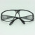 209电气焊眼镜防护平光紫外线防飞溅眼镜劳保烧焊护目防风眼镜 白色