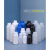 加厚塑料瓶250ml级液体化工香精包装500克1000避光样品空瓶 乳白色 500ml方瓶