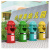 造型大号分类幼儿园创意消防栓公园卡通商用户外果皮箱带盖垃圾桶 消火栓桶套*定制