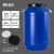 尚留鑫 塑料桶化工桶60L蓝色油桶废液泔水桶