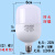 定制佳格LED照明柱形球泡大功率球形节能灯E27大螺口商用灯泡白光 JG足瓦18W两只装 其它  白
