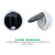 金羚（JINLING）换气扇圆形6寸卫生间排气扇浴室排风扇窗式厨房油烟抽风机 APC15-2-1F开圆孔180-190mm风压款