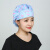 护士帽做饭时戴的帽子防油烟厨房女士室内包头套工作防掉发护士卫生 红鹤 可调节