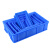 葱旭 加厚零件盒长方形周转箱塑料盒子物料盒配件箱螺丝五金工具盒胶框 蓝色10#145*95*54 白色请备注