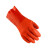 博尔格508耐油浸塑手套PVC浸胶耐弱酸碱防滑防水（ND）耐磨工业防护手套 深红色