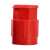 稳斯坦 WST430 PVC国标杯梳（100个/包）电线管杯梳 接线管锁扣锁母 线管配件 20mm 红