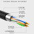 讯浦 室外5对注油大对数线缆 市话电缆语音通信线缆HYAT-5*2*0.4阻燃材质1米