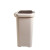 穆运脚踏垃圾桶卫生间厕所厨房方形脚踩弹盖塑料垃圾桶 12L