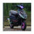 京佳乐鬼火爆改助力车代步摩托车踏板车整车125cc幽灵巧格100cc雅马哈 黑白彩灯