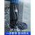 初构想（CHUGOUXIANG）日本进口雨鞋男女防水防滑雨天雨鞋套加厚耐磨底硅胶 中筒-经典黑 S36-37码