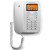 摩托罗拉(Motorola)数字无绳电话机 无线座机 子母机一拖三 办公 免提 来电显示 低辐射)C4203C（白色）