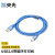 央光 usb打印线 USB2.0方口数据延长线 蓝色透明0.5米 YG-UDY256X