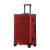 百丽驼美士（BALITOMMS）德国全行李箱万向轮学生旅行箱金属铝框拉杆箱女登 深红 20寸