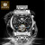 欧利时（OLEVS）瑞士认证手表男机械表全自动夜光防水多功能男士手表商务品牌腕表 OLEVS-9910-钢带本黑 【免费刻字】
