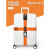 行李箱绑带旅行出差十字打包带密码拉杆箱TSA锁托运加固绑带 橙色(带密码锁)