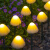燕妹子太阳能蘑菇灯户外庭院阳台花园布置顶楼露台新款草坪插地面装饰灯 蘑菇灯-暖光 -5米20灯