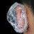冰禹 BYll-07 一次性耳套罩 塑料防水耳朵防护 染发焗油耳罩 200只装透明白色