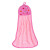 金诗洛 K544 (8条)擦手巾 珊瑚绒挂式清洁巾去污吸水手巾 23*32cm粉色