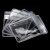 冰禹 PVC透明软胶袋 饰品袋密封包装袋 加厚封口收纳袋 48丝11*11cm(50个/包) BYK-375